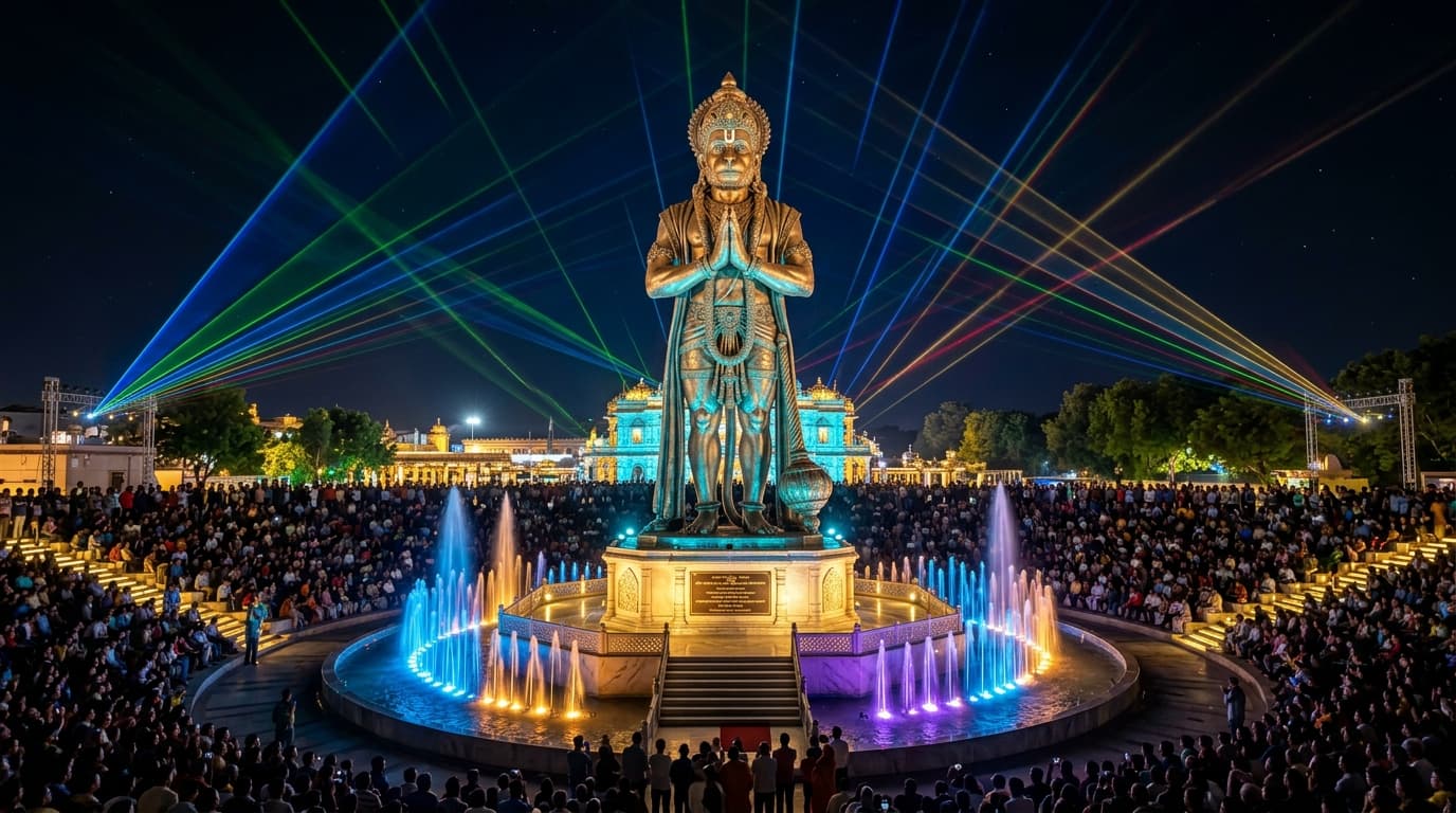 King of Salangpur - 3D Laser Light Show